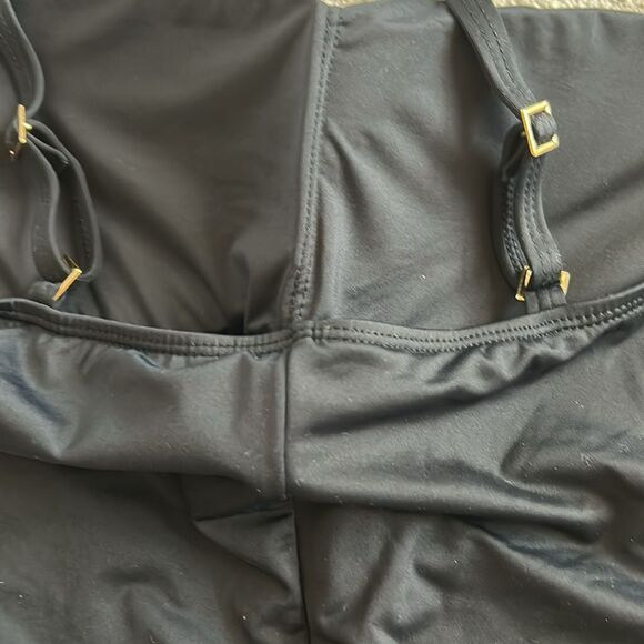 La Blanca Island Goddess Lingerie One Piece - Black, Size 8, NWT - Picture 7 of 10